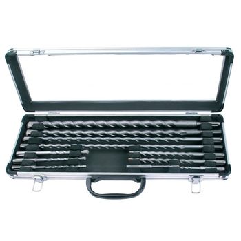 Trusa burghie pentru zid, beton mannesmann m12587, 11 piese
