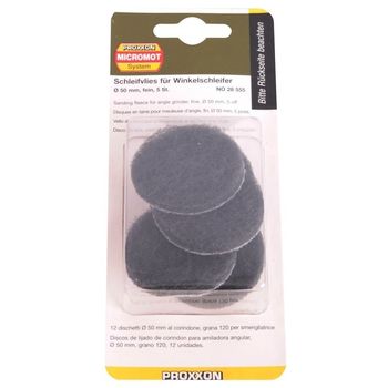 Set pasle autoadezive pentru lhw proxxon prxn28555, o50 mm, granulatie fina, 5 bucati