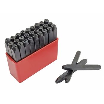 Set poansoane de marcat litere mannesmann m244-04, 4 mm, 26 piese