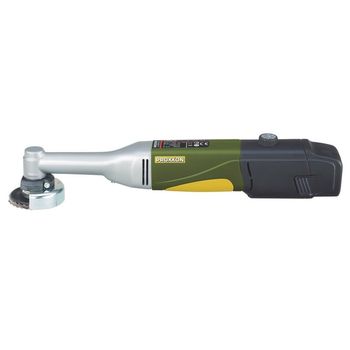 Polizor unghiular cu gat lung cu acumulator li-ion lhw a proxxon prxn29815, 10.8 v, 50 mm