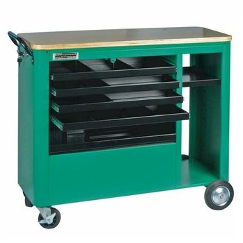 Carucior scule cu 4 sertare mannesmann m28257, 1009 x 413 x 889 mm