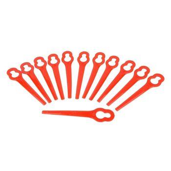 Set cutite de rezerva pentru motocoasa electrica mannesmann m17785, 12 buc