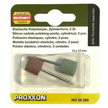 Set tamburi flexibili din silicon-carbid proxxon prxn28295, o12 mm, 2 bucati