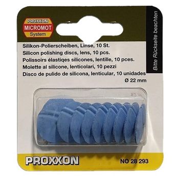 Set discuri abrazive pentru metal, slefuire fina proxxon prxn28293, o22 mm, 11 piese