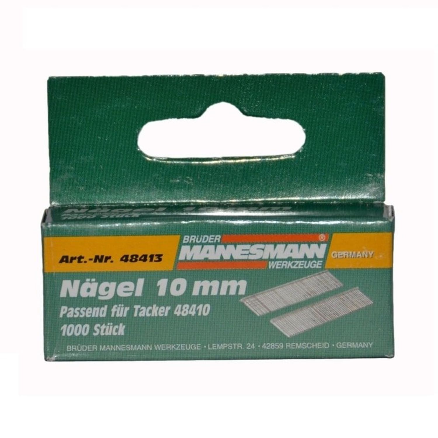 Rezerve cuie Mannesmann M48413, 10 mm, 1000 bucati fotografia produsului