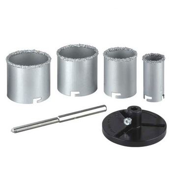 Set de carote troy t27406, o33-73 mm, 6 piese