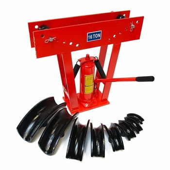 Stand hidraulic pentru indoit tevi dema dema24368, 16 tone, 9 piese