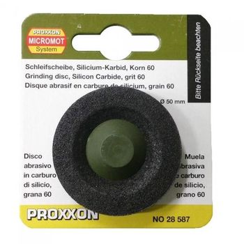 Disc din carbura de siliciu pentru lhw proxxon prxn28587, o50 mm, granulatie k60