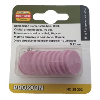 Set discuri abrazive pentru metal proxxon prxn28302, o22 mm, 11 piese