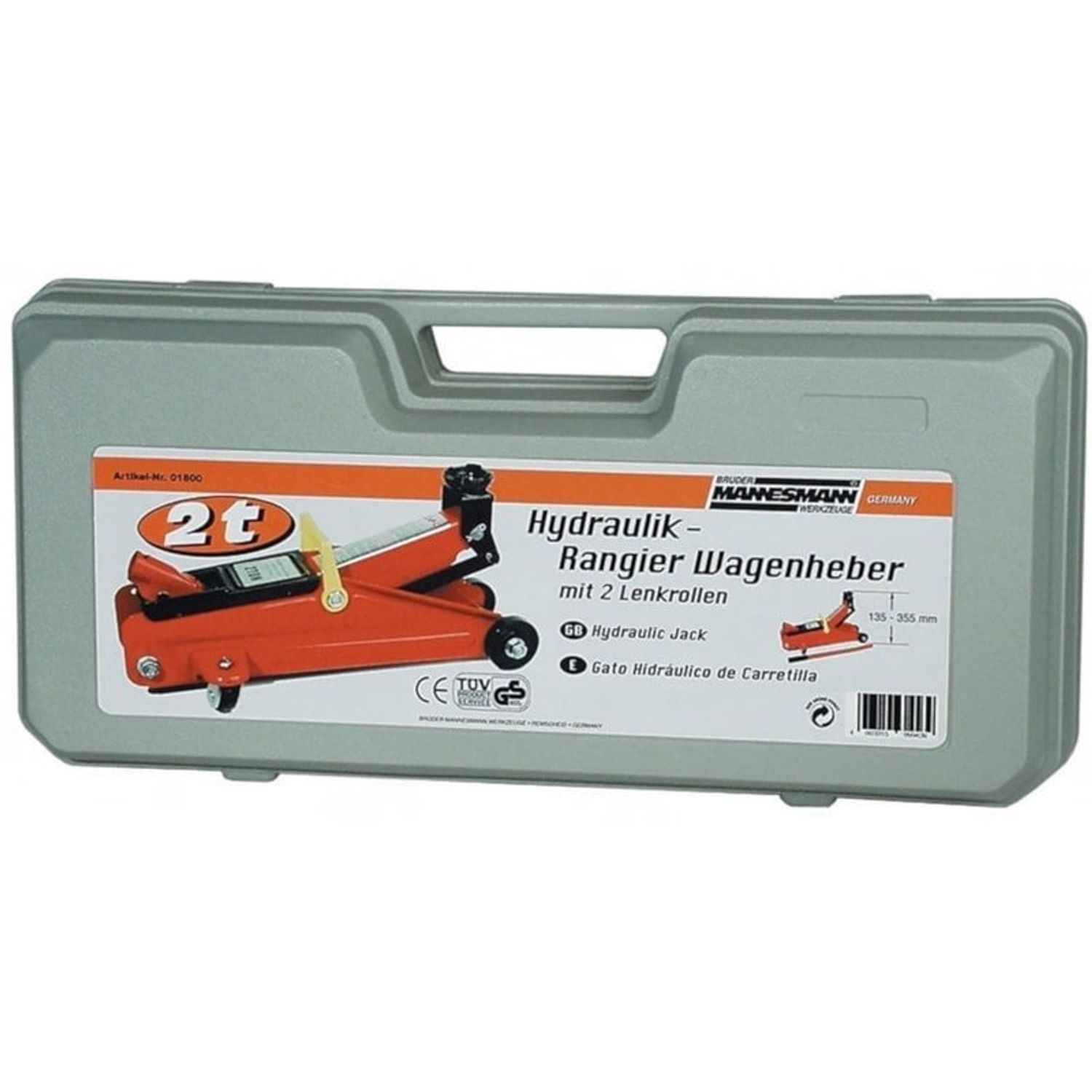 Cric hidraulic Mannesmann M01800, 2 Tone fotografia produsului View 2 L