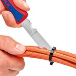 Cutit pliabil pentru electricieni Knipex KNI162050SB, 120 mm fotografia produsului View 6 S