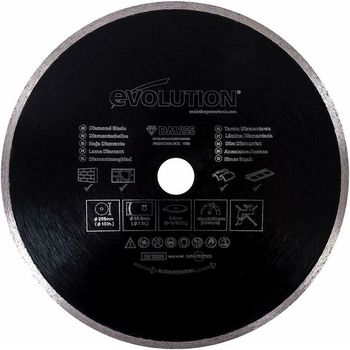 Disc pentru fierastrau circular, taiere marmura, piatra evolution evorageblade210diamond-4831, o210x25.4 mm