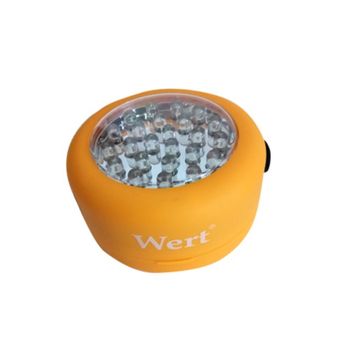 Lampa de lucru wert w2616, 24 led-uri, baterii incluse