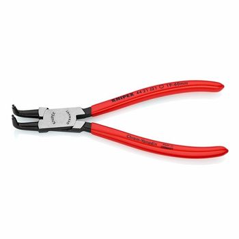 Cleste profesional de inchidere cu varfuri indoite pentru inele de siguranta knipex kni4421j21, 170 mm