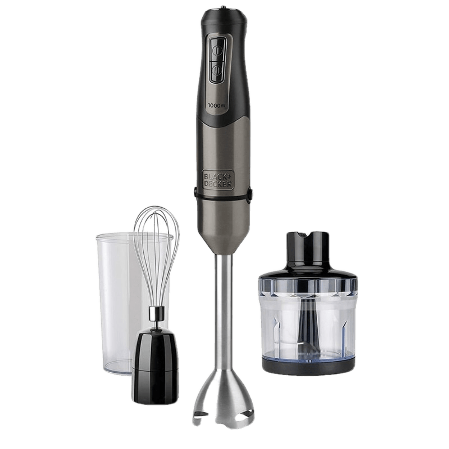 Blender de mana BXHBA1000E BlackDecker B+DES9160040B, 1000 W, 20 viteze fotografia produsului