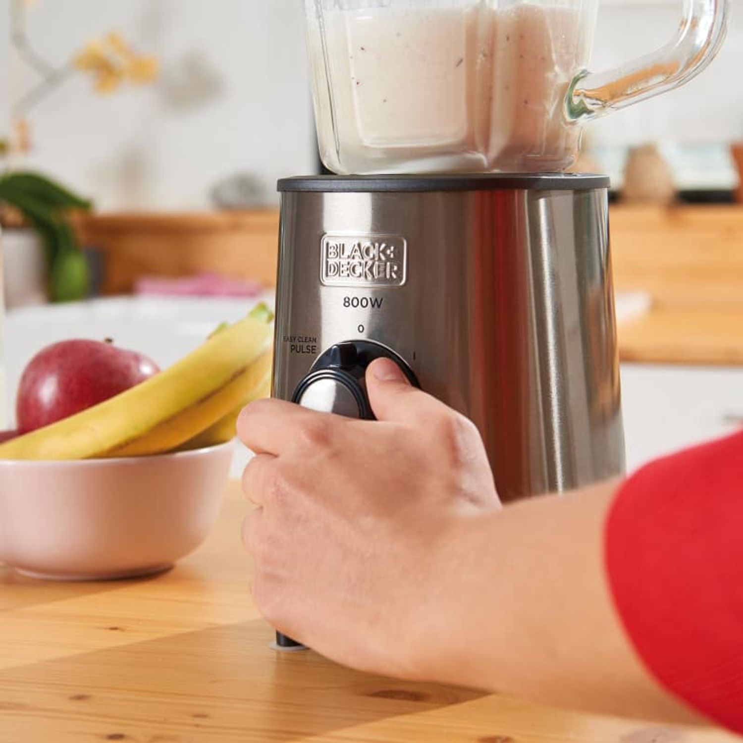 Blender BXJB800E BlackDecker B+DES9120020B, 800 W, 1.5 l fotografia produsului View 8 L