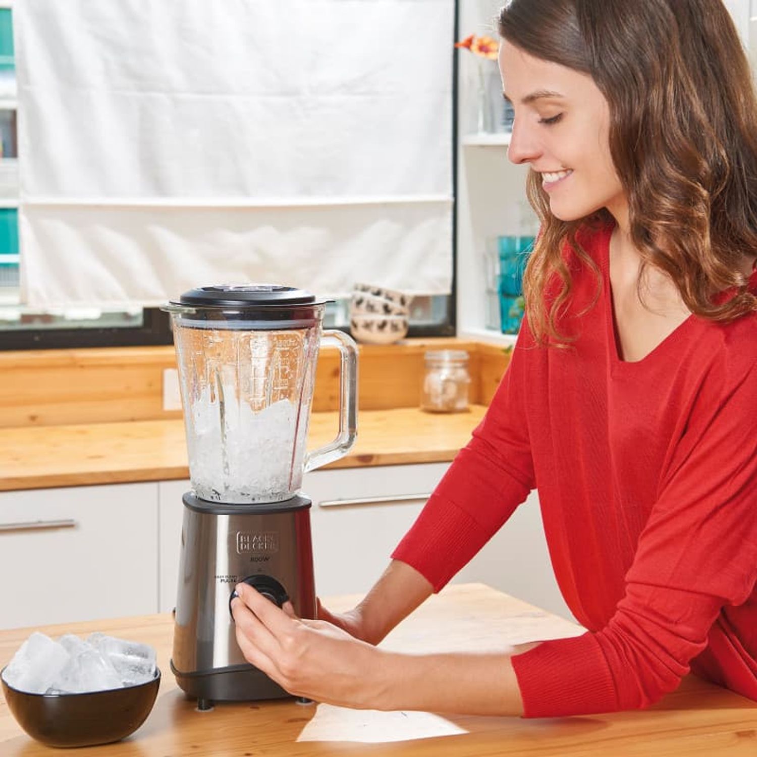 Blender BXJB800E BlackDecker B+DES9120020B, 800 W, 1.5 l fotografia produsului View 5 L