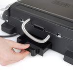 Gratar electric BXGR2000E BlackDecker B+DES9680030B, 2000 W fotografia produsului View 3 S