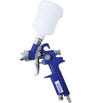 Pistol de vopsit cu aer comprimat profesional guede gude02750, 100 ml, o0.8 mm
