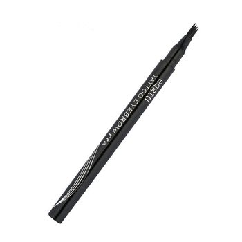Creion pentru sprancene , Professional , Rezistent la apa , 3D Microblading, Tatoo 4 ml , 02 Dark Brown elefant.ro