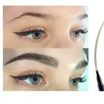 Creion pentru sprancene , Professional , Rezistent la apa , 3D Microblading, Tatoo 4 ml , 02 Dark Brown fotografia produsului View 5 S