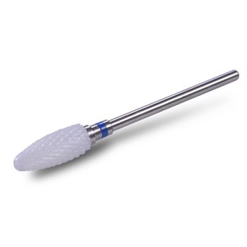 Capat freza ceramic bullet shape m, mediu,alb