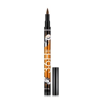 Tus de ochi rezistent yanqina 36h lichid pentru eyeliner , de lunga durata waterproof , 02 brown , 2.5ml