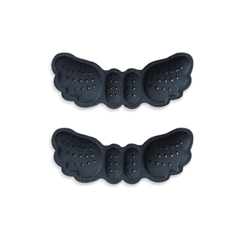 Set 2 branturi cu pernite pentru calcai, suport interior pentru incaltaminte, marime universala, negru