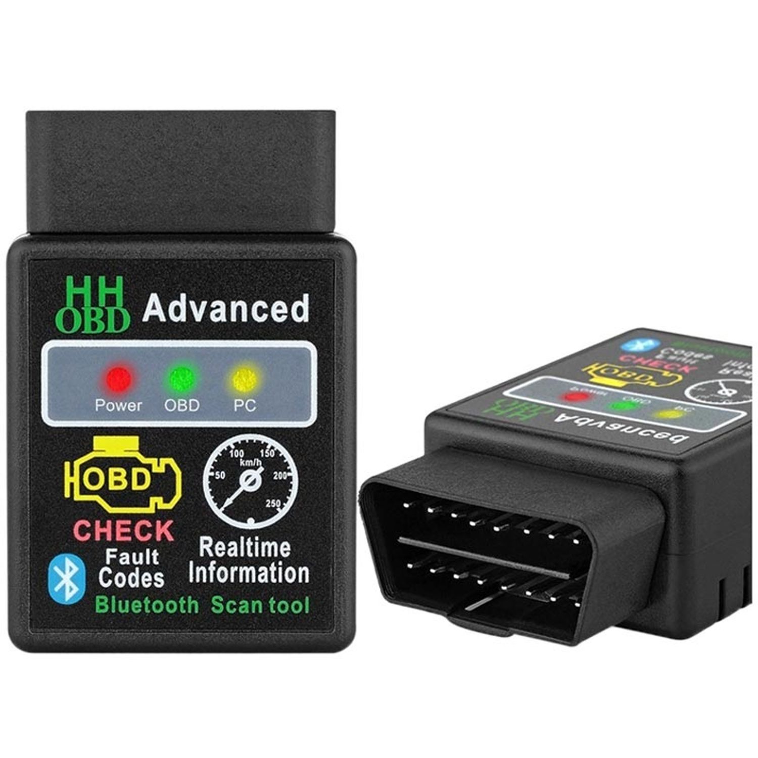 Interfata OBD II diagnoza auto compatibil doar cu android, conexiune bluetooth ELM327 V2.1 cu CD fotografia produsului View 5 L