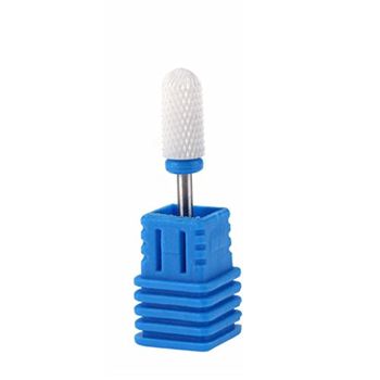 Capat freza ceramic cilindric rotunjit m (mediu),alb