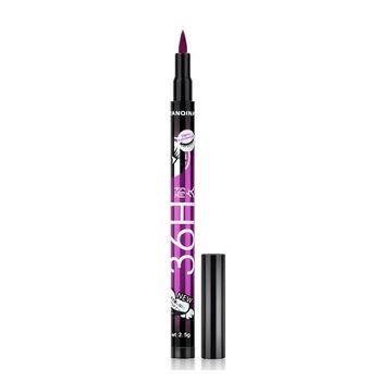 Tus de ochi rezistent yanqina 36h lichid pentru eyeliner , de lunga durata waterproof , 04 purple , 2.5ml