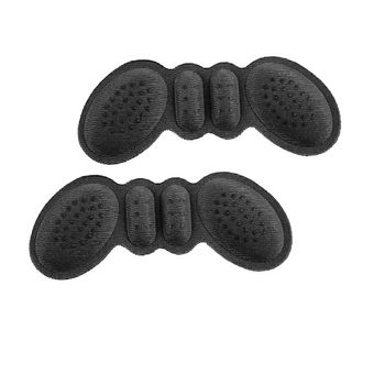 Set 2 branturi cu pernite pentru pantofi, branturi pentru calcai, negru , suport interior de incaltaminte, marime universala
