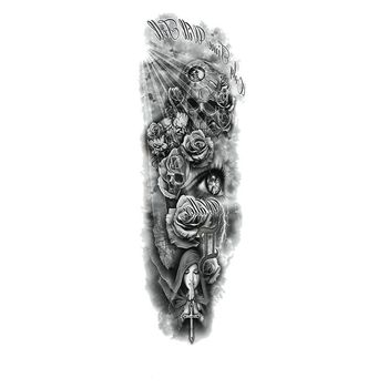 Tatuaj temporar pentru brate sau picioare, big zise 48 x 17 cm,m02