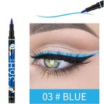Tus de ochi rezistent YANQINA 36H lichid pentru eyeliner, de lunga durata waterproof, 03 Blue, 2.5ml fotografia produsului View 3 S