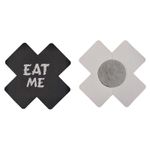 Nipple covers , material textil , Eat Me , negru , 2 buc fotografia produsului View 3 S