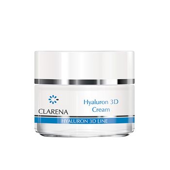 Crema de fata, hyaluron 3d cream, clarena, pentru ten matur, 50 ml