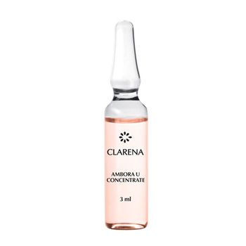 Set tratament pentru fata, ambora u concentrate, un tratament intensiv anti roseata! clarena, 10 x 3 ml