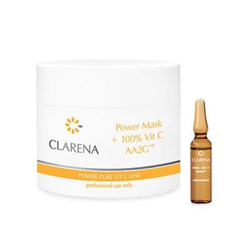 Set tratament facial,masca iluminatoare, pentru ten cu imperfectiuni, clarena 100 ml