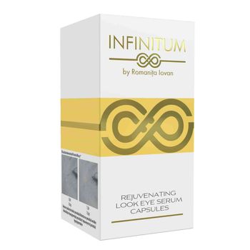 Rejuvenating look eye serum capsules, 28 capsule