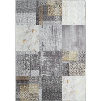 Covor dinarsu, edessa 1300 grey gold 80 x 250 cm