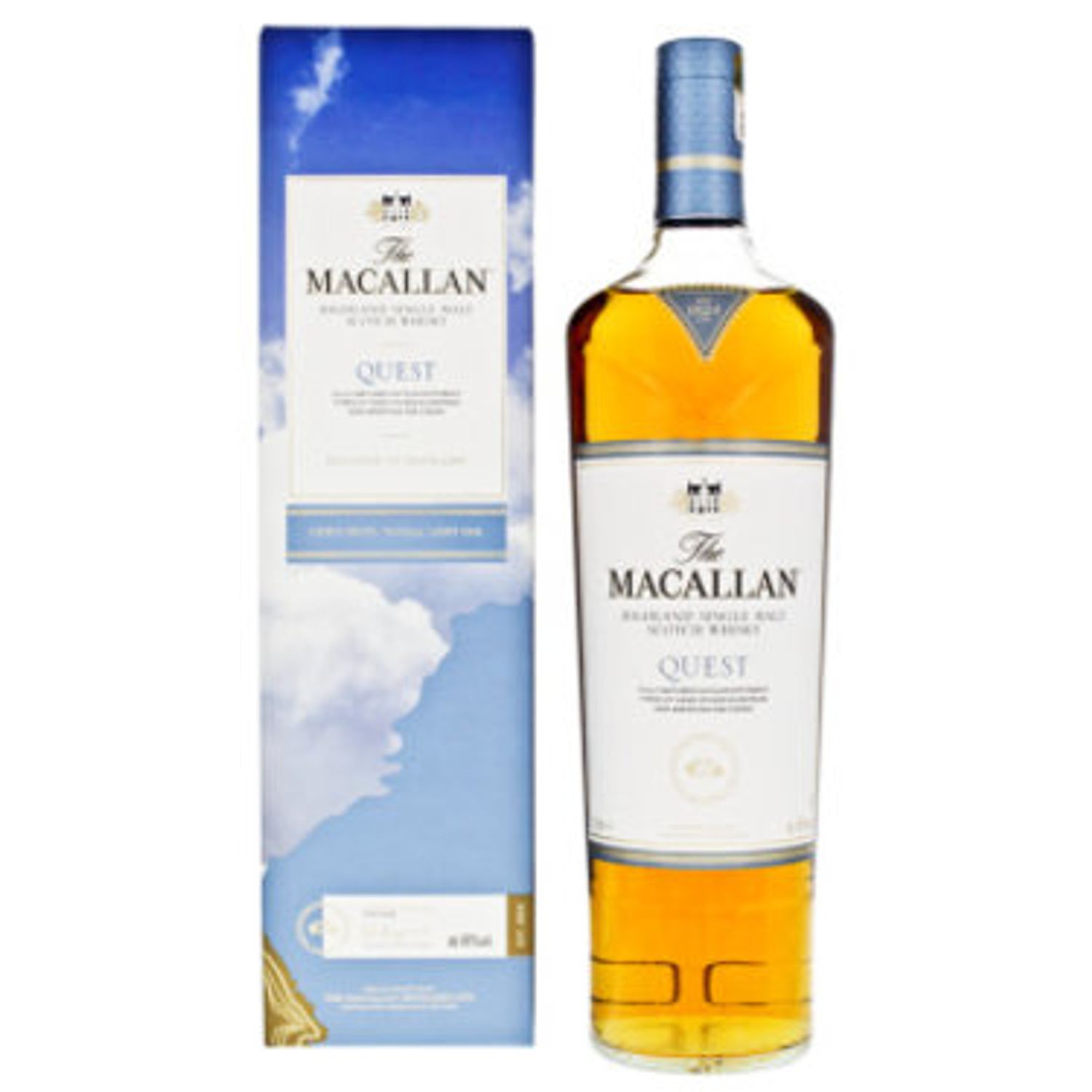 WHISKY MACALLAN QUEST 40% 1L fotografia produsului View 2 L
