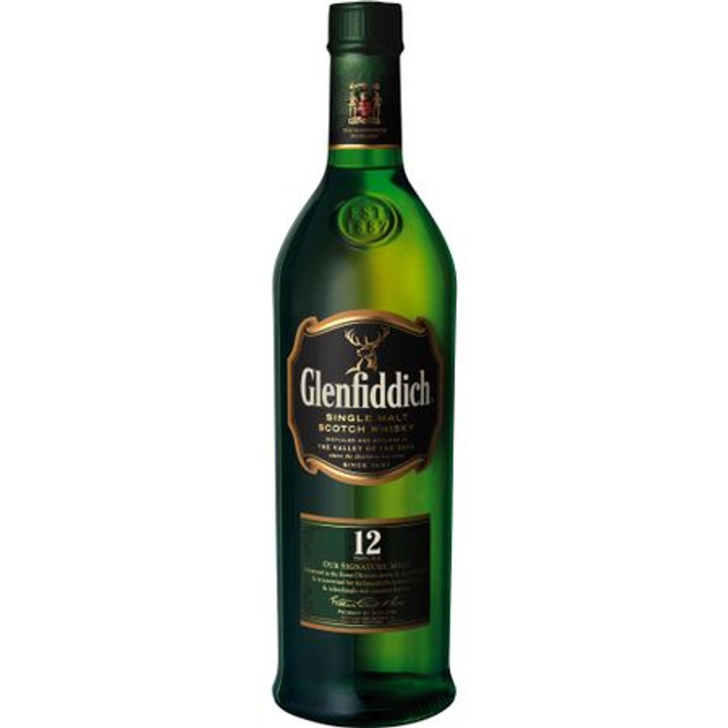 Whisky Glenfiddich 12 ani 70cl/40% fotografia produsului View 3 L
