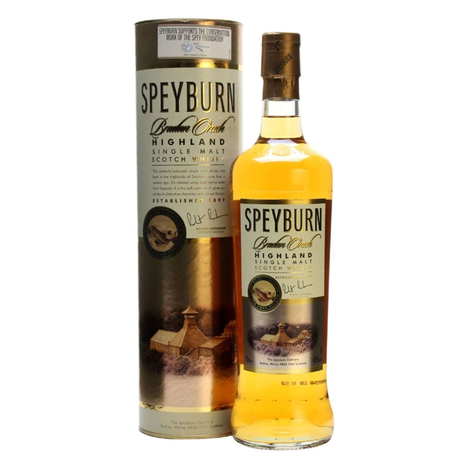 Whisky Single Malt Speyburn Bradan Orach 70cl / 40% fotografia produsului