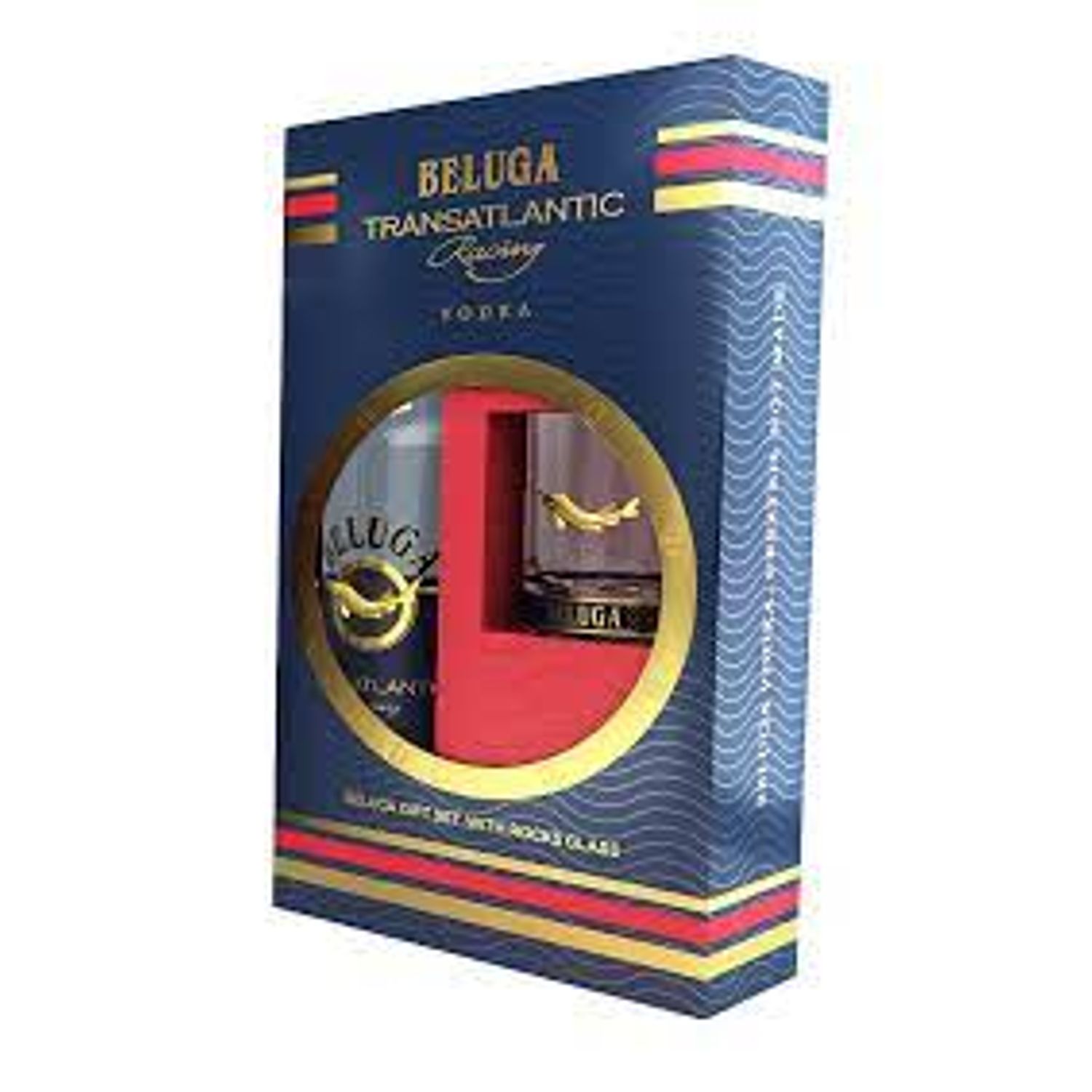 Vodca Beluga Transatlantic Racing Giftbox, 0.7l, 40% fotografia produsului
