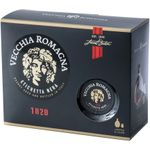 Pachet Vecchia Romagna 38%, 0.7l +Pahar fotografia produsului