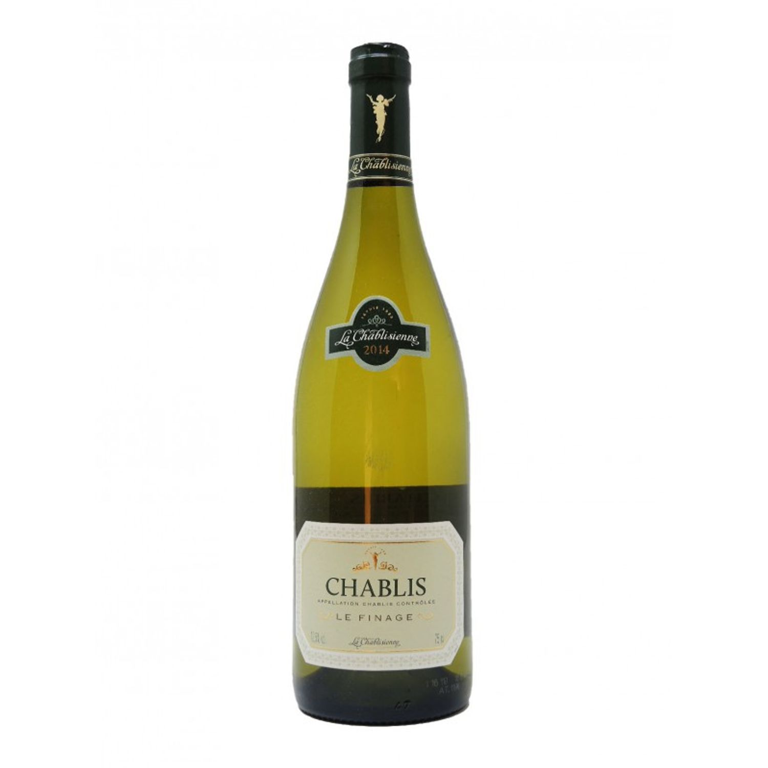 Vin Alb Chablis Le Finage 2018 0.75L fotografia produsului View 3 L