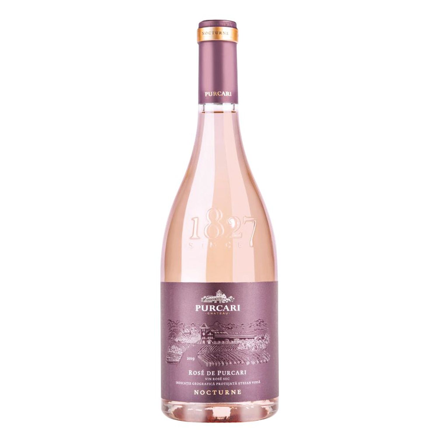 Vin Rose Sec Purcari Nocturne, 13.5% Alcool, 0.75 L fotografia produsului