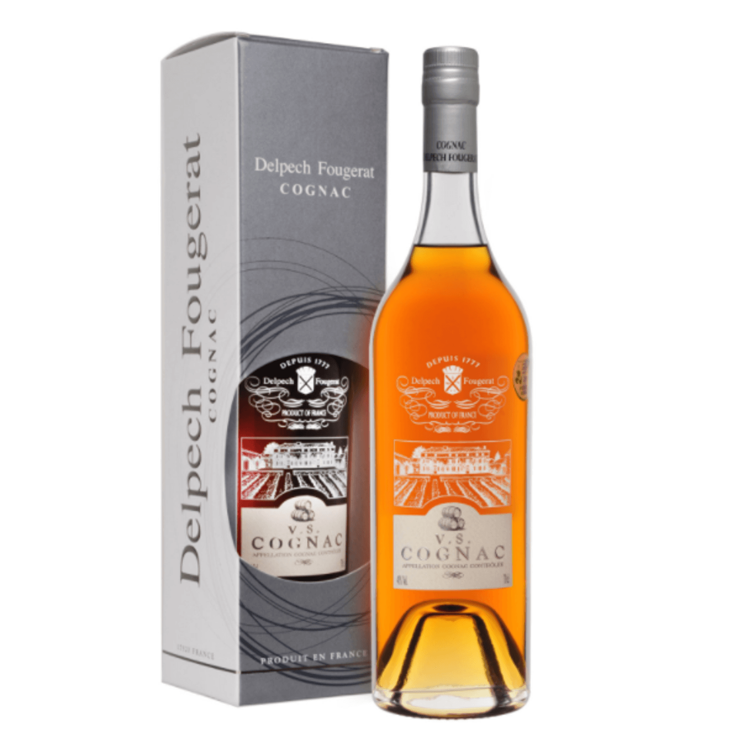 Cognac VS Delpech-Fougerat Gift Box 700ml / 40% fotografia produsului