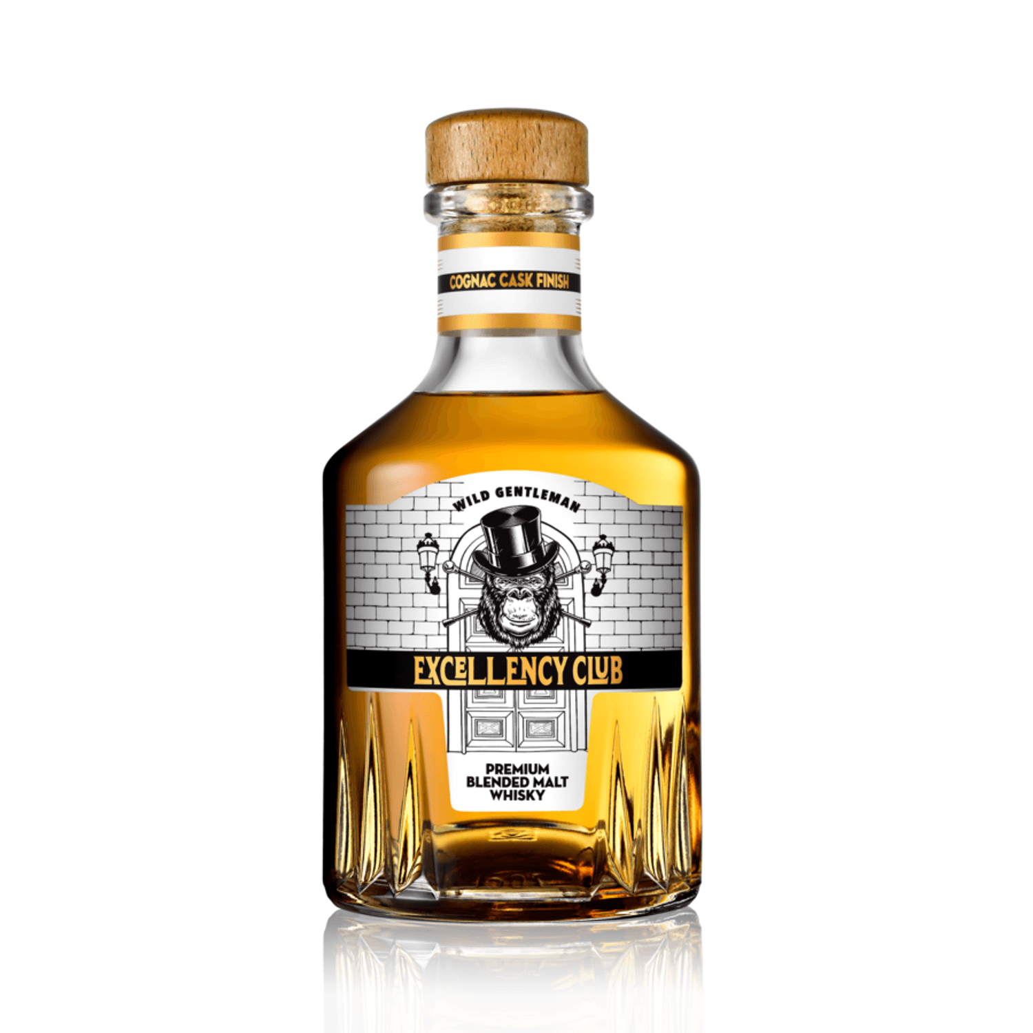 Whisky Excellency Club Cognac Cask Finish 70cl/43% fotografia produsului View 2 L