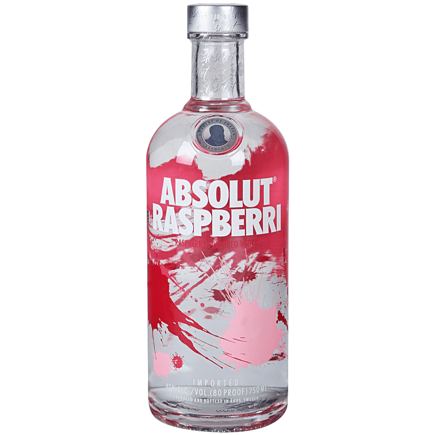 Vodca Absolut Raspberri 1L 40% fotografia produsului